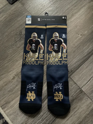 Strideline Notre Dame Fighting Irish Kyle Rudolph Navy Sz M/L New with Tags Cover