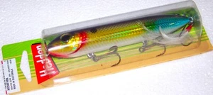 Heddon Super Spook, 5", Wounded Shad, Dressed Hook, Topwater Lure, X9256FHBS - Foto 1 di 1