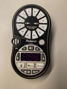 Roland VT-12 BK Vocal Trainer Ultimate Pocket Vocal Coach Black Tested Working - Picture 1 of 10
