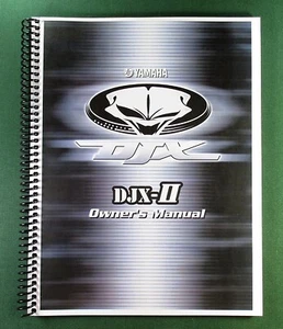 Yamaha DJX-II Bedienungsanleitung: 100 Seiten & Schutzhüllen! - Bild 1 von 1