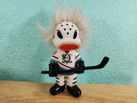 KLOANZ Anaheim Mighty Ducks Wild Wing Troll Doll Hockey NHL Cover