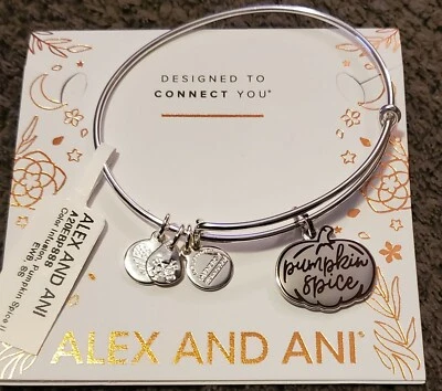 Brazalete Brillante Alex & Ani Pumpkin Spice 4 Potente Amplificador y +Energía💪💯%❤¡LINDO!❤ Foto 1 de 4