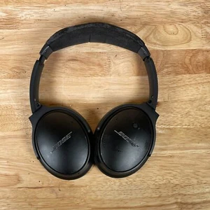 Bose QuietComfort QC35 Black Wireless Bluetooth Noise-Cancelling Headphones - Picture 1 of 4