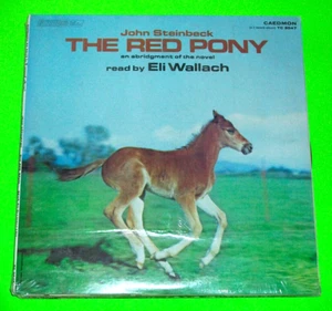 ⭐SEALED⭐ JOHN STEINBECK - THE RED PONY 2X VINYL LP READ BY ELI WALLACH - Foto 1 di 2