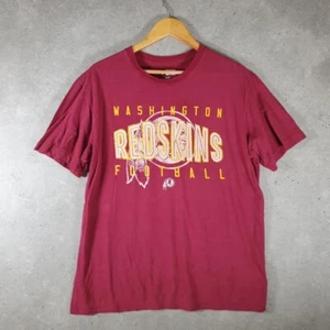 Vintage NFL Washington Redskins Print T-Shirt M Red Women’s Summer Outdoors - Picture 1 of 8