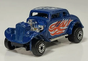 Vintage Matchbox 33 Willys Street Rod 3" Diecast 1:50 Scale Model White Heat - Picture 1 of 9