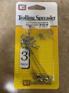 Luhr Jensen Stainless Steel Wire Trolling Spreader 3 Pack - Picture 1 of 2