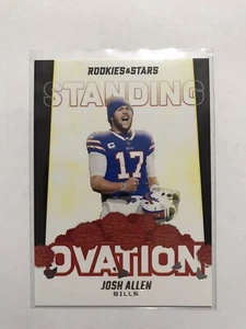 2021 Panini Rookies Stars Josh Allen #SO-2 Buffalo Bills Standing Ovation NFL - Picture 1 of 2