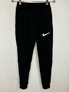 NIKE Womens Pants Black Size XS Dri Fit Performance Jogger Sweatpants High Rise - Picture 1 of 10