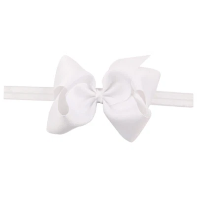 4.7" Hair Accessory Knot Grosgrain Ribbon Hair Bow Hair Band For Baby Girl Gift - Image 1 of 4