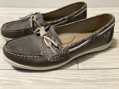 Sperry Top Sider Boat Shoes Womens 10 M Animal Print STS99578 - Imagem 1 de 4