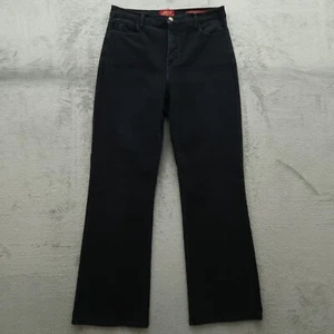 Not Your Daughters Jeans NYDJ Damen 12 hoch geschnitten dunkelblau Bootcut 30,5" Schrittlänge - Bild 1 von 17