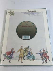 Z-Grafix Holiday Papers (Holiday Skaters Design) 100 Sheets 8.5/11 #17201 - Picture 1 of 7