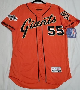 AUTHENTIC MAJESTIC TIM LINCECUM 48 XL SAN FRANCISCO GIANTS FLEX BASE Jersey - Picture 1 of 5
