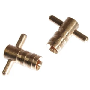 Llave de purga del radiador de latón macizo llave de ventilación del radiador (x2) - Imagen 1 de 1