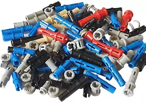 Lego Technic 100 Teile, Pin Stopper Stecker kurz, lang, bunt gemischt. #1 - Bild 1 von 1