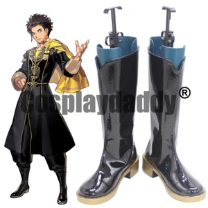 Fire Emblem: Three Houses Golden Deer Claude von Riegan Cosplay Shoes Boots X002 - Picture 1 of 4