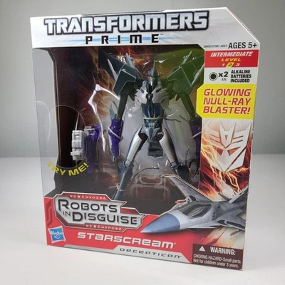 Hasbro Transformers Prime Robots In Disguise Voyager - Starscream MISB - Image 1 of 4