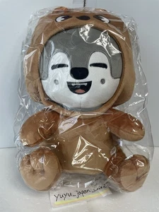 Stray Kids SKZOO Wolf Chan Bang Chan Hug Plush Soft Toy K-pop Music JP New 34cm - Picture 1 of 8
