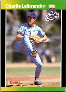 1989 Donruss Baseball's Best #231 Charlie Leibrandt - Bild 1 von 2