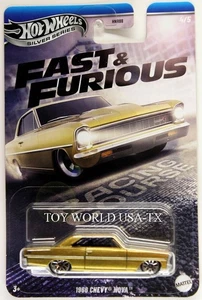 2025 Hot Wheels Silver Series Fast & Furious Racing Course #4 1966 Chevy Nova - Bild 1 von 1