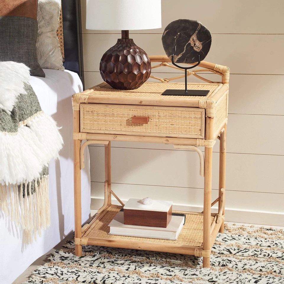 Safavieh BEA 1 DRAW 1 SHELF NIGHTSTAND Reduced 2172752766 NST4000A