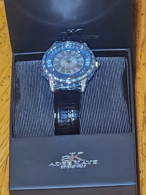 RELOJES ADEE KAYE, PIEDRAS MULTICOLORES, ESFERA MADREPERLA 3 MANECILLAS, AK2524-LBU Foto 1 de 4