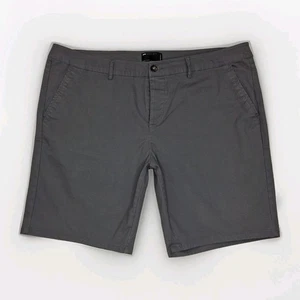 ASOS Shorts Herren Größe 42 grau khaki Chinohose Button Fly Preppy Freizeit Sommer - Bild 1 von 19