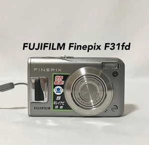 Fujifilm FinePix F31fd Digital Camera Silver with AC Adapter Used - Picture 1 of 11