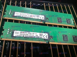 1PC New SK Hynix 8GB 3200MHz DDR4 RDIMM PC4-3200AA RAM HMA81GR7CJR8N-XN - Picture 1 of 2