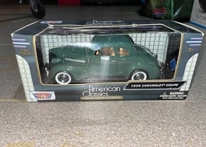 Motor Max American Classics 1939 Chevrolet Coupe 1:24 Scale - Picture 1 of 4