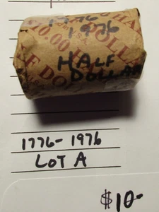 1776-1976 Bicentennial Kennedy Half Dollar Roll Copper Clad (20 Coins) LOT A - Picture 1 of 3