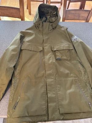 Chaqueta de esquí snowboard Burton Ronin talla XL para hombre negra carga ventilada leer Foto 1 de 3