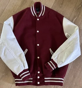 Vintage 70’s/80’s Holloway Made In USA University Varsity Jacket Sz: L - Picture 1 of 8