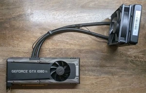EVGA GeForce GTX 1080 Ti 11GB GDDR5X Grafikkarte (11G-P4-6598-KR) - Bild 1 von 9