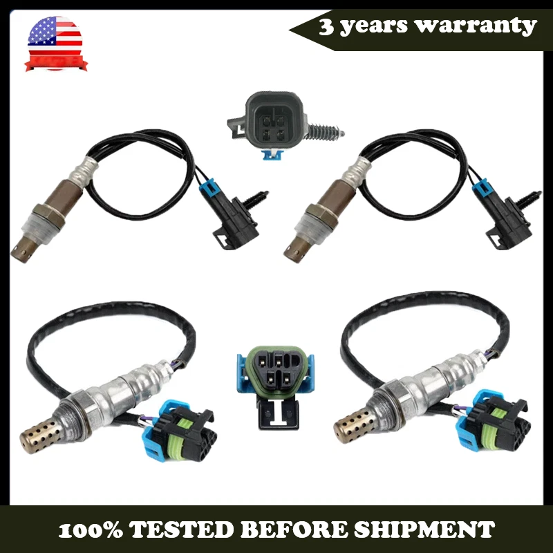 4X Up+Downstream For Buick Rainier&GMC Envoy&Chevrolet Trailblazer Oxygen Sensor - Image 1 of 4