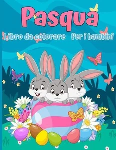 Libro da colorare di Pasqua per bambini: 30 immagini carine e divertenti, dai 2  - Picture 1 of 1