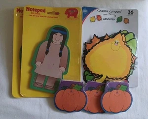 Carson Dellosa Fall Autumn Themed Classroom Decor Note Pads Die-Cut Shapes - Picture 1 of 7