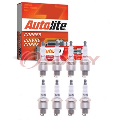 8 bujías Autolite núcleo de cobre para Simca Ariane 1959-1961 2,4 L V8 tm Foto 1 de 4