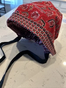 NEU University of South Carolina Gamecock wendbare einzigartige rote Mütze mit Krawatten - Bild 1 von 6