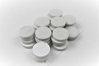 HKB® Filzgleiter selbstklebend | ø25mm, Höhe 5mm | weiß - Bild 1 von 3