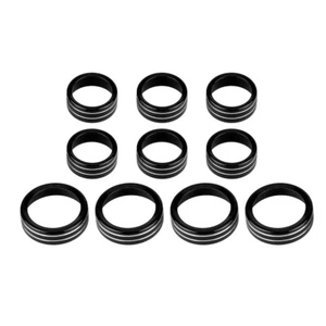 10pcs Air Conditioner Control Knob Ring Fit for Chevy Silverado GMC Sierra 19-23 - Picture 1 of 6