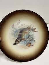 Decorative Plate IOGA Mark, Warwick China Co. circa Early 1900s A111