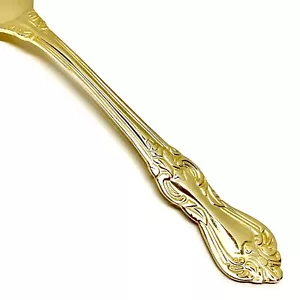 Reed & Barton GOLDEN MARLBOROUGH Design Stainless Gold Plated Flatware CHOICE - Picture 1 of 15