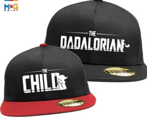 The Dadalorian & Child Snapback Mütze Baby Yoda lustig Vater und Sohn passende Hüte - Bild 1 von 7