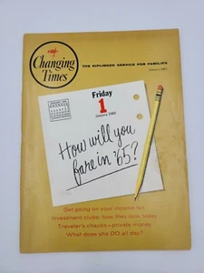 Changing Times - How Will You Fare in '65? - January 1965 - Vintage - Picture 1 of 4