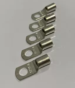 25-8 Copper Cable Lugs 25mm2 Battery Terminal Midi Fuse Connectors 3 B&S - 10pcs - Picture 1 of 5