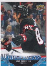 23/24 UD SERIES 1 CANVAS JAKE SANDERSON CARD SP #56