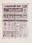 GAZZETTA DELLO SPORT 3 AGOSTO 1982 FRANCO UNCINI CAMPIONE DEL MONDO 500 CC MOTO