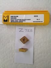 5 NEW KENNAMETAL CNMG 433RN CARBIDE INSERTS GRADE KC9125. FACTORY PACKED. {Z725)